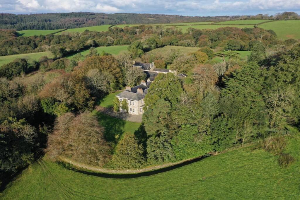 Villa The Manor House At Boconnion Bodmin Exterior foto