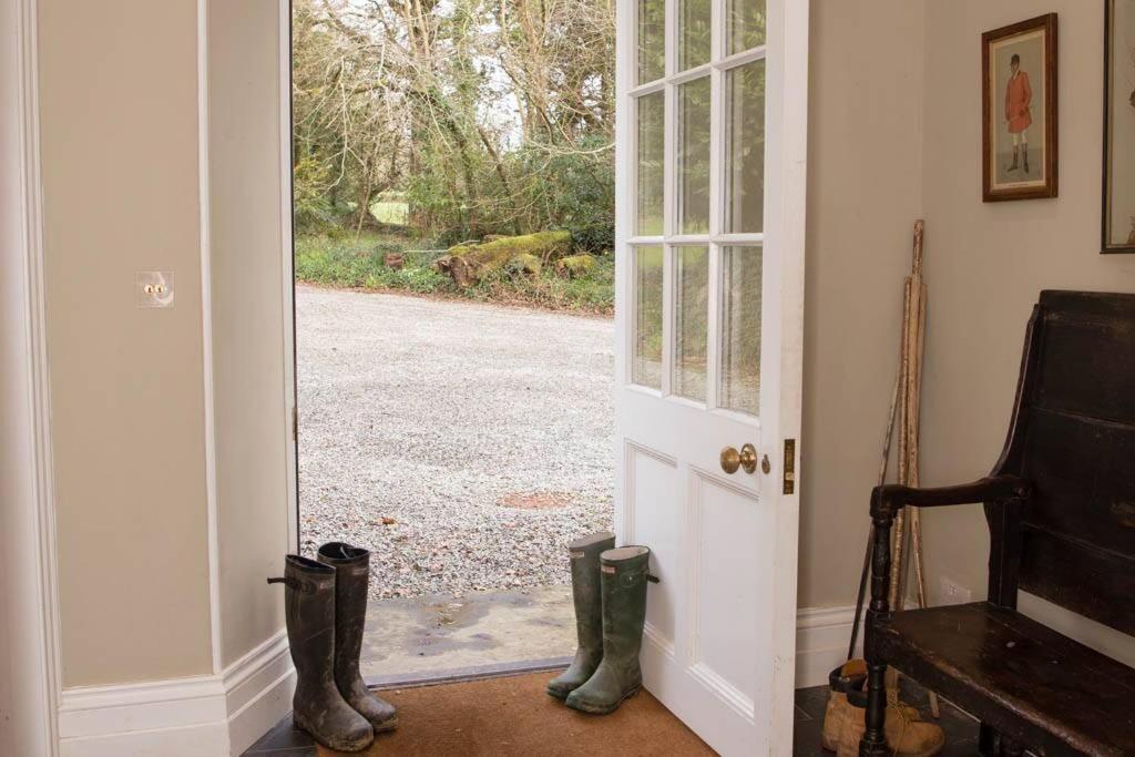Villa The Manor House At Boconnion Bodmin Exterior foto