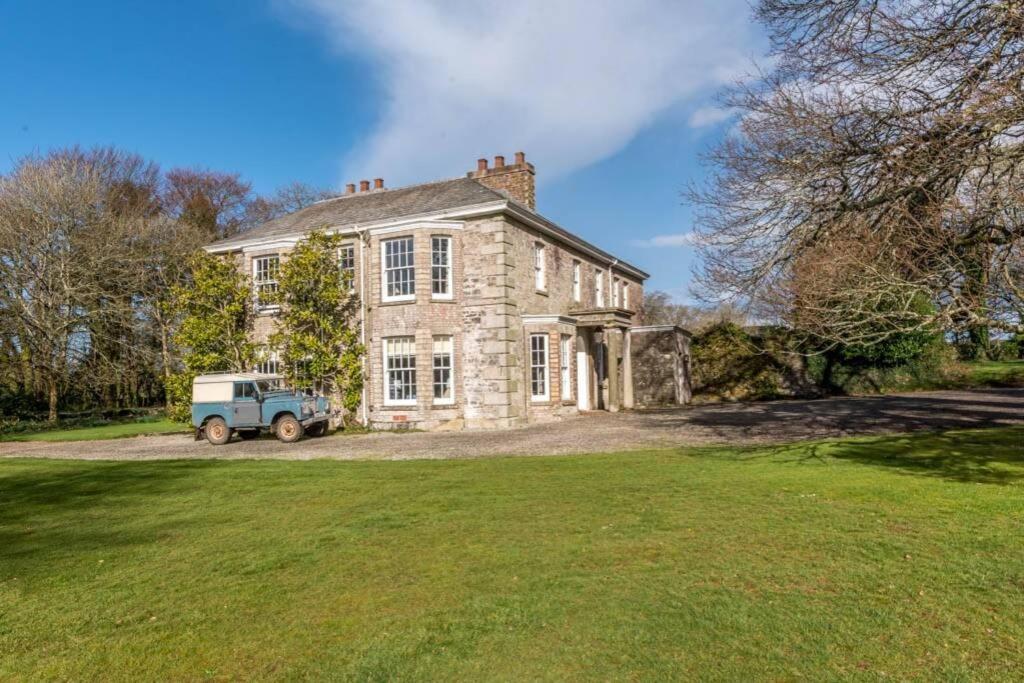 Villa The Manor House At Boconnion Bodmin Exterior foto